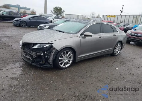 2015 Lincoln Mkz Hybrid из США, поврежденный, VIN 3LN6L2LUXFR624498